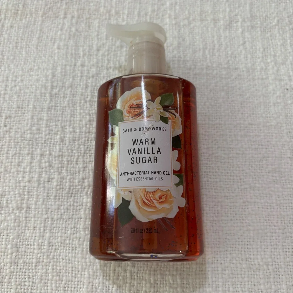 Bath & Body Works Warm Vanilla Sugar Anti-Bacterial Hand Gel 7.6 fl oz Pump